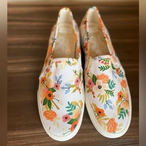 Keds x Rifle Paper Co, floral, size 8